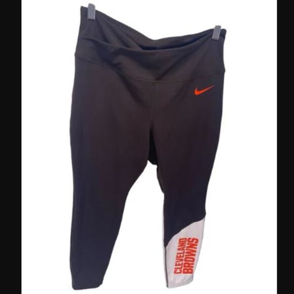 Nike Cleveland Browns Athleisure Leggings Sz. L - Picture 1 of 1